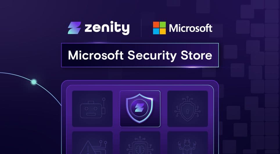 Zenity is a Proud Participant in the Microsoft Security Store Partner Ecosystem