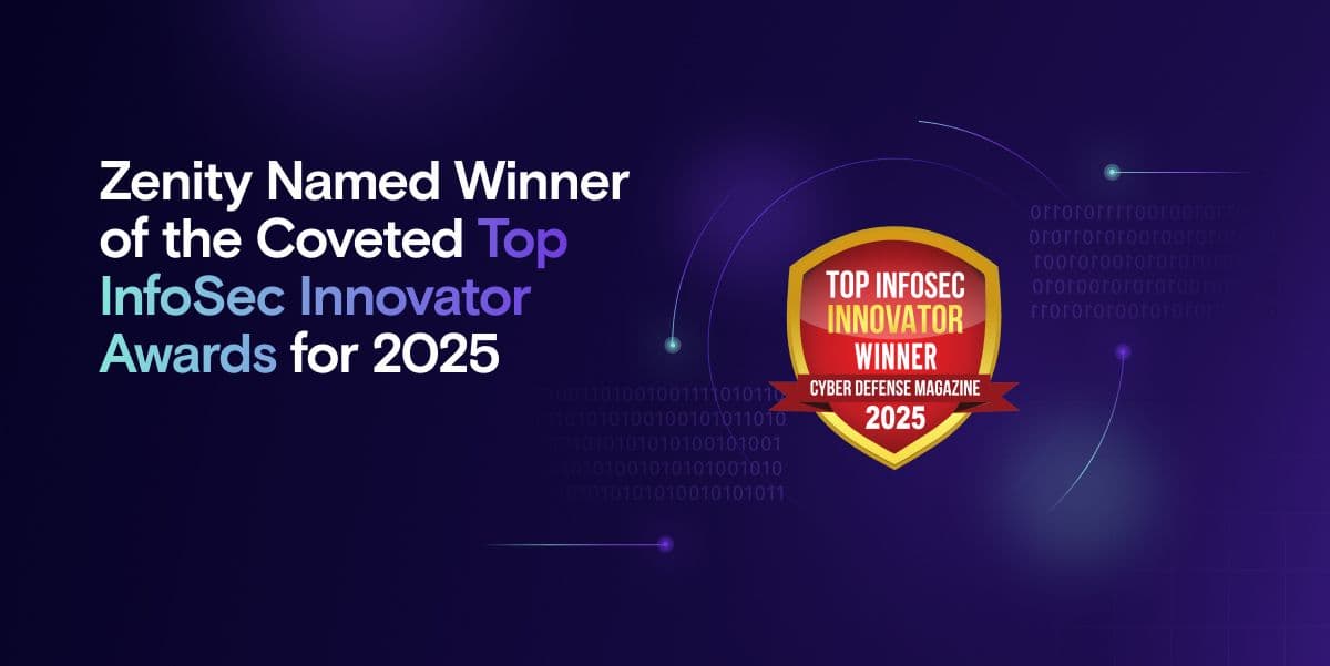 Zenity Named Winner of the Coveted Top InfoSec Innovator Awards for 2025