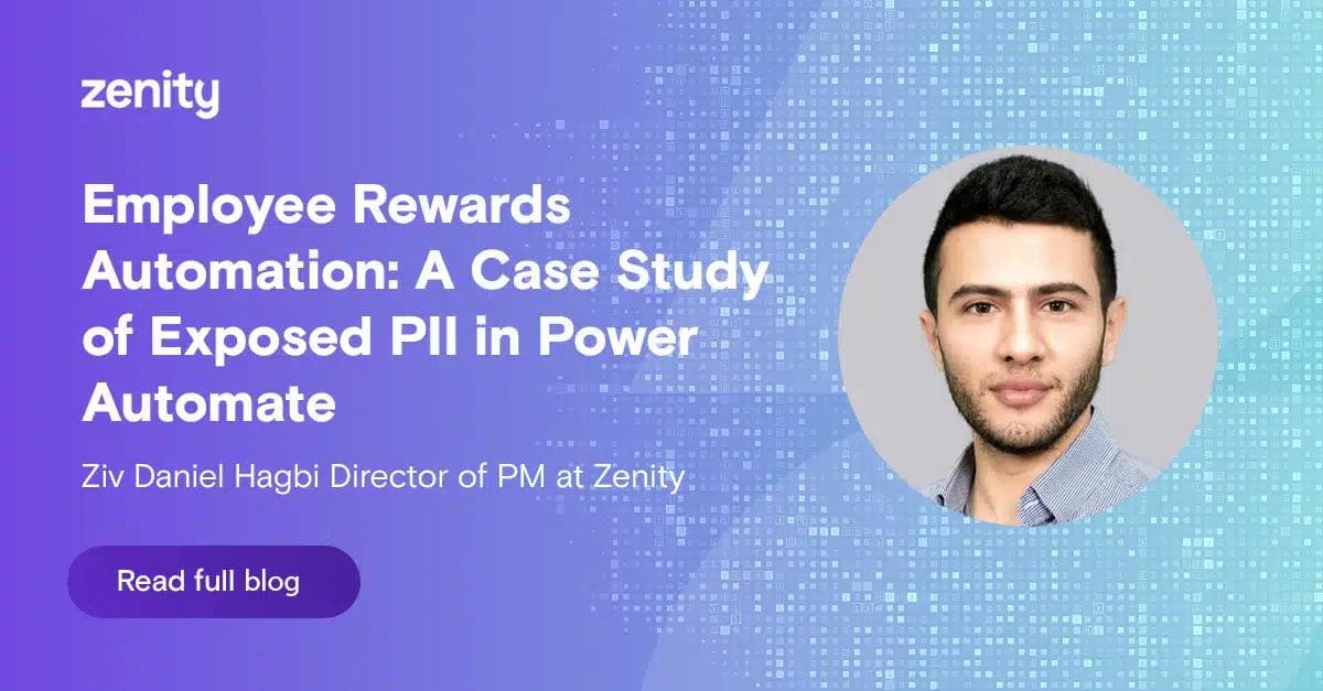 Employee Rewards Automation: A Case Study of Exposed PII in Power Automate