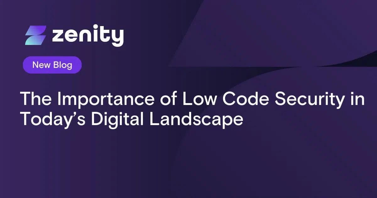 The Importance of Low Code Security in Today’s Digital Landscape